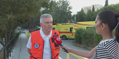 dr. Jakov Aranza i Bruna Papić, reporterka Dnevnika Nove TV