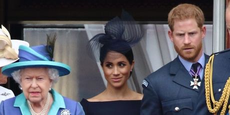 Meghan Markle, princ Harry, kraljica Elizabeta