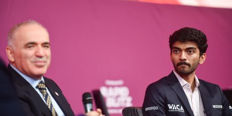 Gari Kasparov, Gukesh Dommaraju