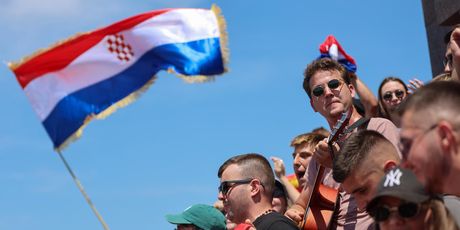 Okupljanje Thompsonovih fanova na Trgu kralja Tomislava