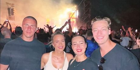 Meri Goldašić sa suprugom, Lejdi Perković, Ivan Jarnec