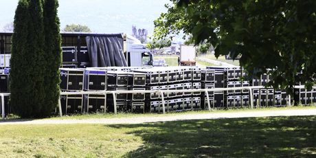 Oprema za koncert Thompsona u Sinju - 5