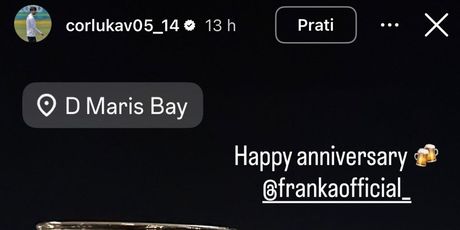 Franka Batelić i Vedran Ćorluka na Instagramu - 2