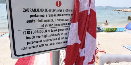 Zabrane na plaži