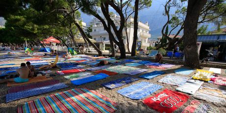 Ručnici na plaži