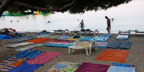 Ručnici na plaži