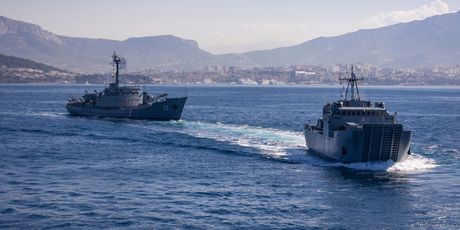 Uvježbavanje brodova Hrvatske ratne mornarice za mimoplov - 3