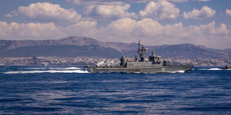 Uvježbavanje brodova Hrvatske ratne mornarice za mimoplov - 4