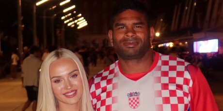 Alistair i Sophie Overeem