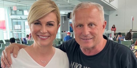 Kolinda Grabar-Kitarović i Stipe Modrić