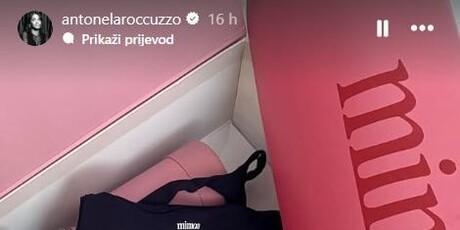 Antonela Roccuzzo na Instagramu