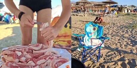 Roštilj na plaži