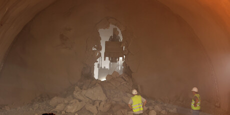 Probijen tunel Kozjak - 6