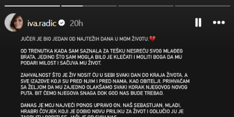 Iva Radić na Instagramu - 2