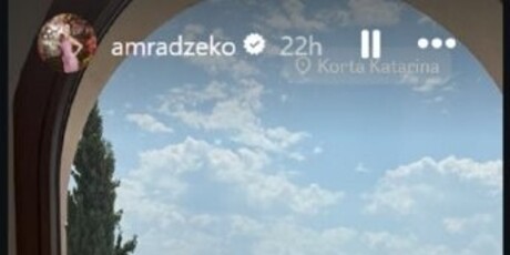 Amra Džeko na Instagramu - 2