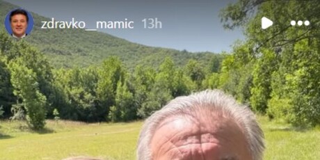 Zdravko Mamić s partnericom Jelenom