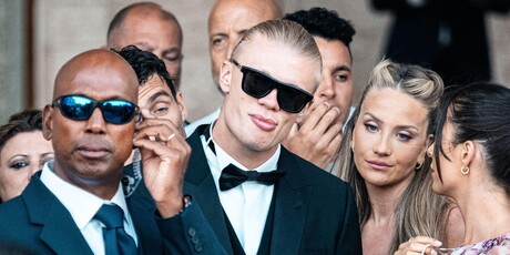 Mateo Kovačić, Erling Haaland i Izabel Kovačić