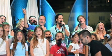 Jakov Jozinović na probi u Veloj Luci - 2