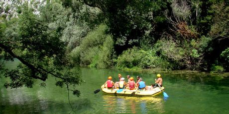 Rafting na Cetini