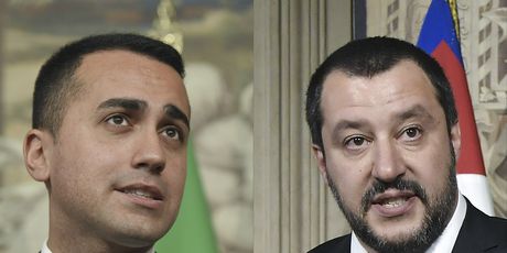 Luigi Di Maio i Matteo Salvini (Foto: AFP)
