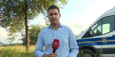 Reporter Dnevnika Nove TV Domagoj Mikić (Foto: Dnevnik.hr)
