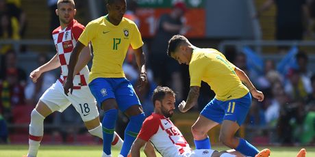 Hrvatska protiv Brazila na Anfieldu (Foto: AFP)
