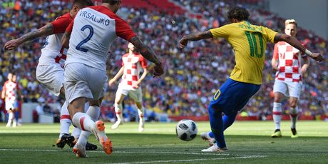 Neymar protiv Hrvatske (Foto: AFP)
