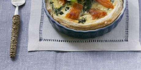 Quiche od lososa i rajčice
