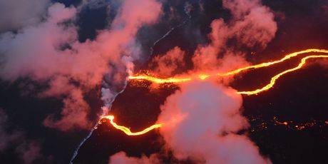 Erupcija vulkana i rijeke lave na Havajima (Foto: Arhiva/AFP) - 1