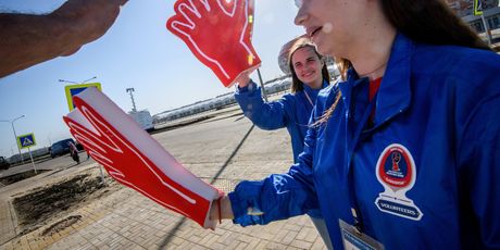 Volonterke na Svjetskom prvenstvu (Foto: AFP)