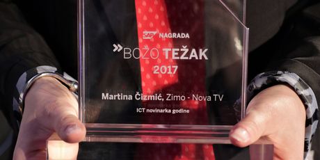 Martina Čizmić, ICT novinarka godine (FOTO: Anamaria Batur)