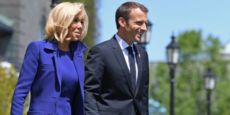 Brigitte i Emmanuel Macron (Foto: AFP)