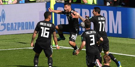 Slavlje Argentine (Foto: AFP)