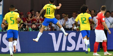 Coutinho zabio za Brazil (Foto: AFP)