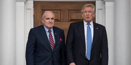 Rudy Giuliani i Donald Trump (Foto: AFP)