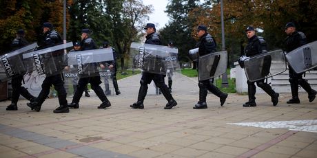 Policija u Beogradu, arhiva (Foto: AFP)