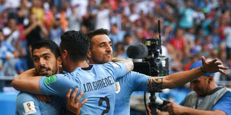 Slavlje Urugvaja (Foto: AFP)