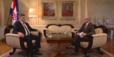 Mislav Bago intervjuirao premijera Andreja Plenkovića (Foto: Dnevnik.hr) - 3
