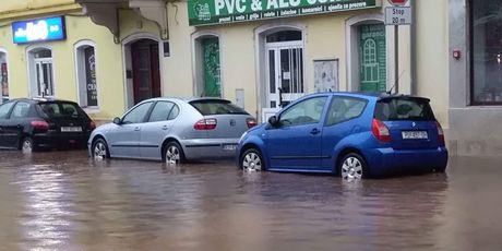Poplava u Puli (Foto: Mauro Meden, Neverin.hr) - 1