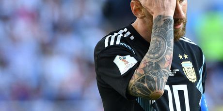 Messi na utakmici protiv Islanda (Foto: AFP)