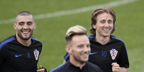 Trening hrvatske nogometne reprezentacije (Foto: AFP)