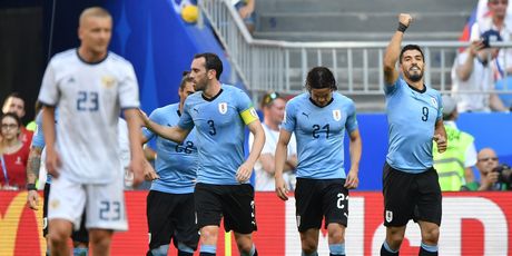 Slavlje Urugvaja (Foto: AFP)