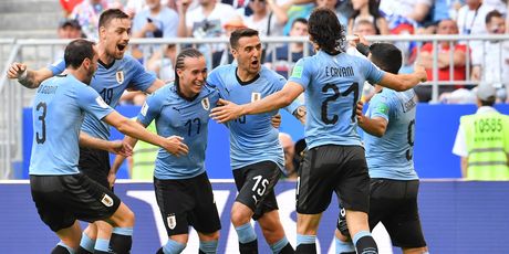 Slavlje Urugvaja (Foto: AFP)