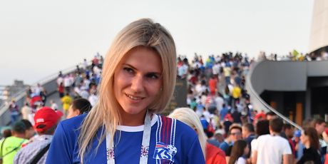 Islandska navijačica (Foto: AFP)