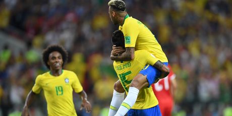 Slavlje Brazila (Foto: AFP)