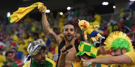 Brazilski navijači (Foto: AFP)