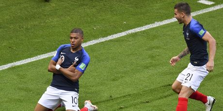 Mbappe slavi pogodak (Foto: AFP)