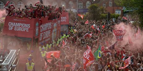 Doček Liverpoola (Foto: AFP)