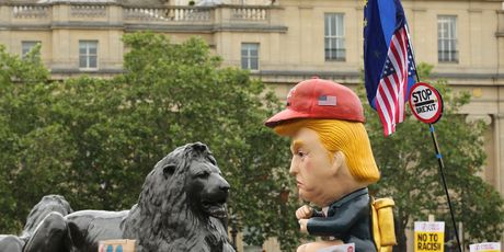 Prosvjed protiv Donalda Trumpa u Londonu (Foto: AFP) - 1