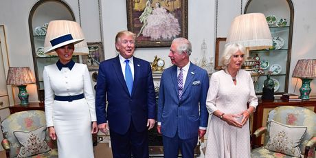 Melania Trump, Donald Trump, princ Charles, Camilla Parker Bowles (Foto: Getty Images)